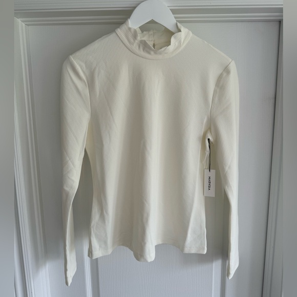 MARYSIA SWAMIS RASHGUARD IN COCONUT size XL - Picture 4 of 10